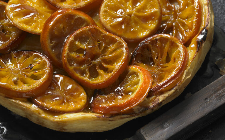 Tarte tatin agli agrumi