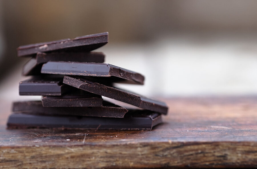Cioccolato fondente, amico anche della linea