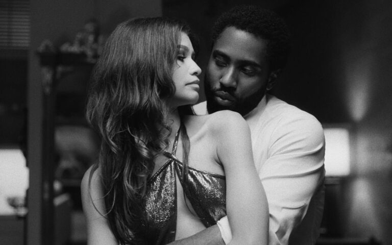 MALCOLM & MARIE (L-R): ZENDAYA as MARIE, JOHN DAVID WASHINGTON as MALCOLM. NETFLIX © 2021