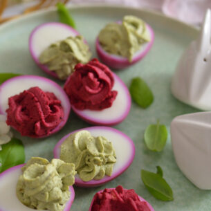 Ricette di Pasqua: uova in rosa