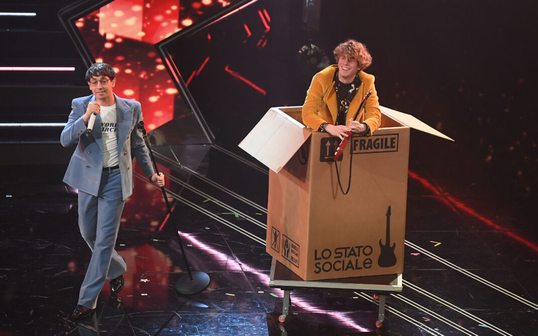 Sanremo 2021 - Lo Stato sociale Sanremo 2021 - Lo stato sociale