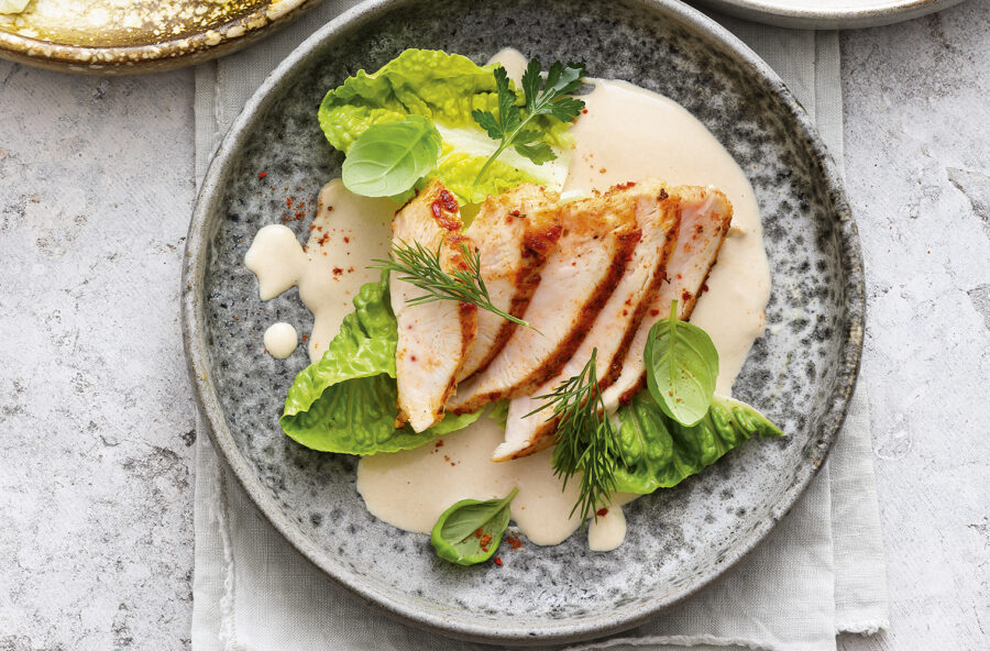 Pollo tonnato senza maionese