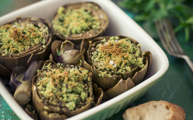Carciofi ripieni al forno