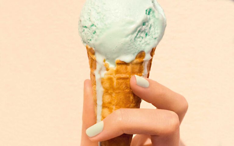 ice cream manicure