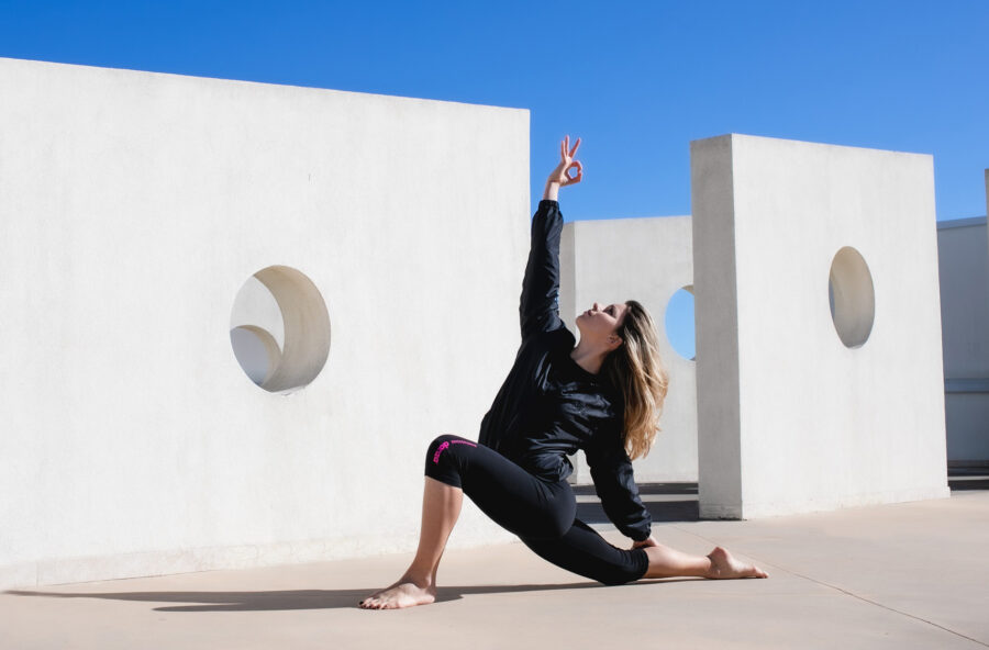 Yoga: respira meglio con un affondo