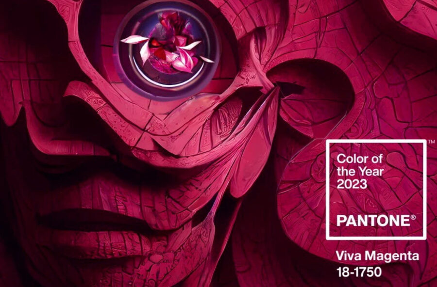 Beauty trend 2023, il colore Pantone dell’anno è Viva Magenta