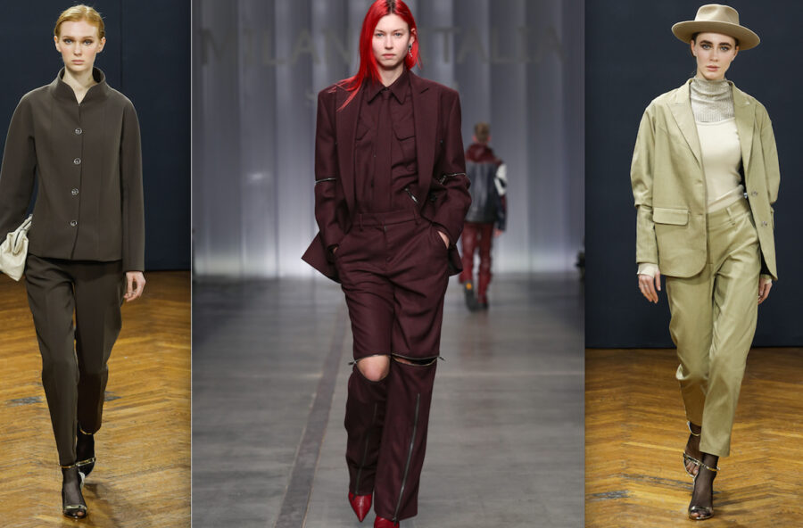 Milano Fashion Week Autunno-Inverno 2023/2024: tailleur che passione (meglio se pantalone)