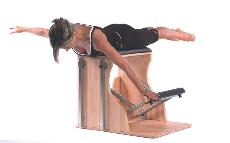 Pilates - Chair - push up sideways 3