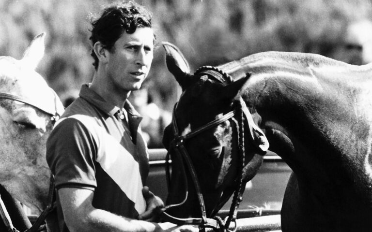 B44663 Royal romance enthusiasts were out in force at Windsor Great Park when Prince Charles current female companion Anna Wallace