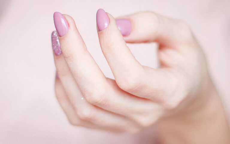 nail art rosa