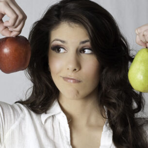 Donna mela o donna pera? Se vuoi dimagrire segui il tuo fisico