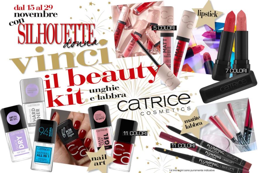 Novembre in bellezza con il concorso “Vinci il beauty kit unghie e labbra di Catrice”
