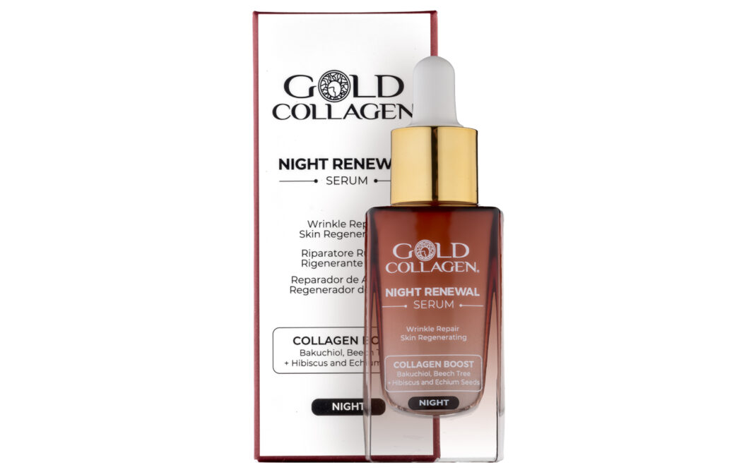 2022_02_11_Packshot_Serum_Night_Bottle_Box_UK-- Gold Collagen Serum_Night_Renewal