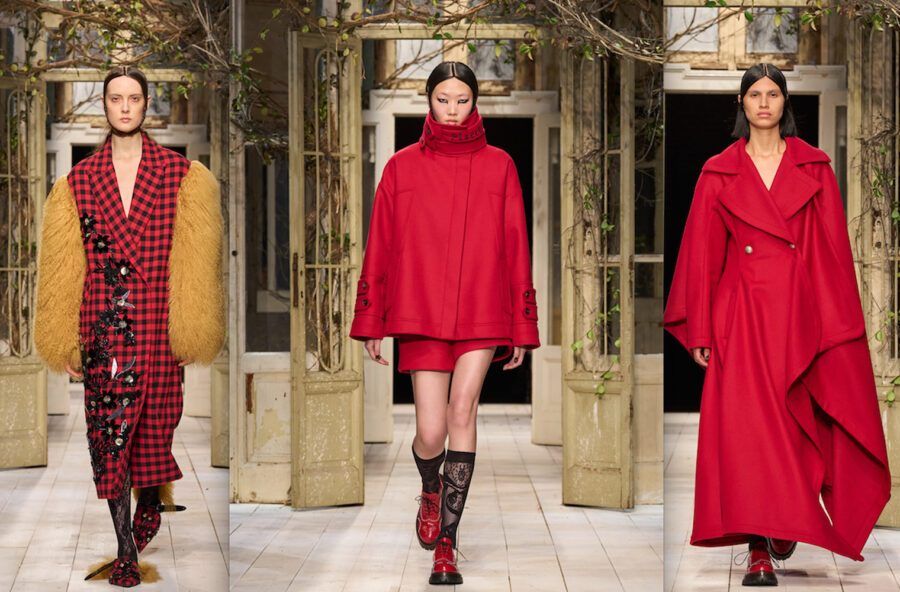 Milano Fashion Week Autunno Inverno 2024/2025: è red passion