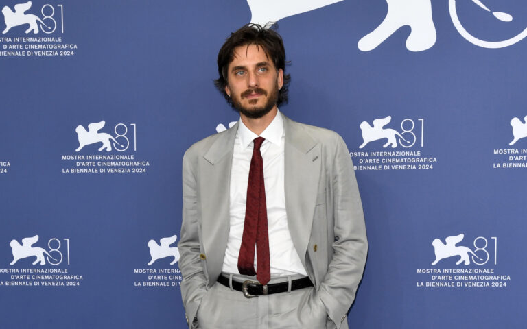 Venezia, 81st Venice International Film Festival, Photocall film “M - Il Figlio Del Secolo“ . Pictured: Luca Marinelli Venezia, 81st Venice International Film Festival, Photocall film “M - Il Figlio Del Secolo“ . Pictured: Luca Marinelli