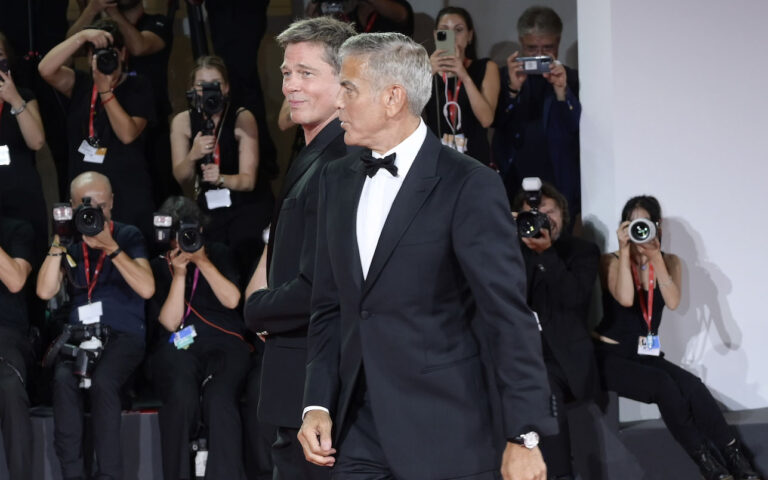 Venezia 81  - Clooney Pitt Venezia 81  - Clooney Pitt