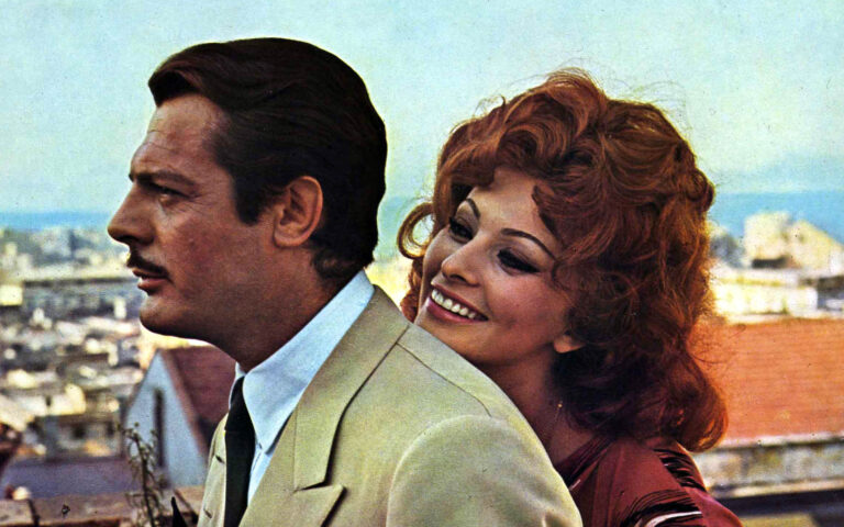MARCELLO MASTROIANNI
SOPHIA LOREN
in Marriage, Italian Style (Matrimonio All'Italiana)
Filmstill - Editorial Use Only
Ref: FB
sales@capitalpictures.com
www.capitalpictures.com
Supplied by Capital Pictures
