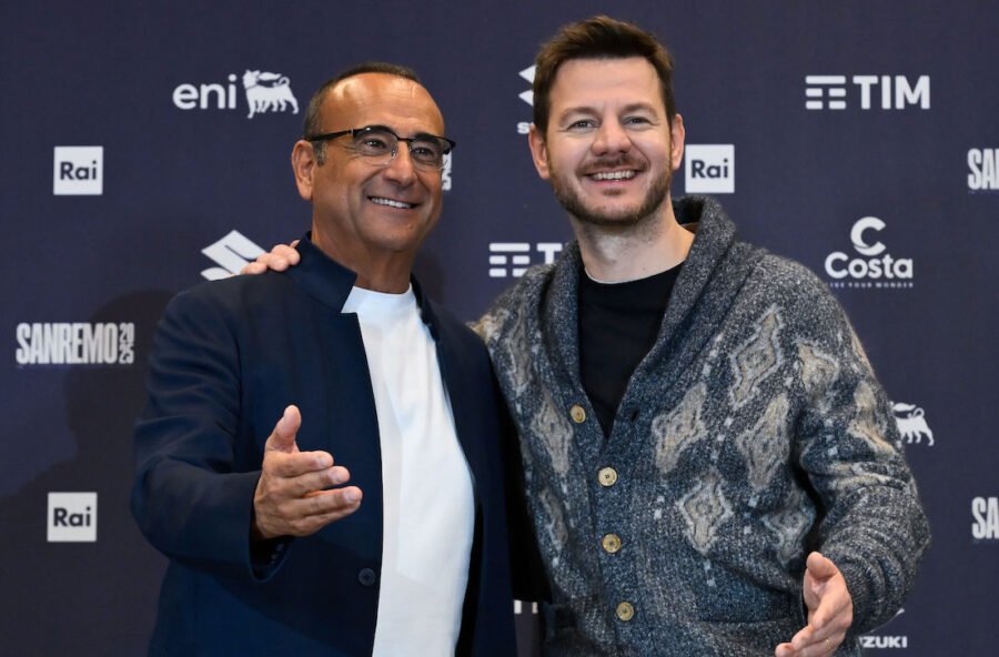 Sanremo 2025: Carlo Conti e Alessandro Cattelan sono pronti ad aprire le danze