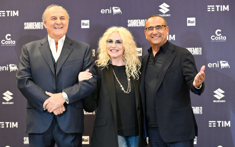 sanremo 2025 -prima conferenza stampa sanremo 2025 -prima conferenza stampa