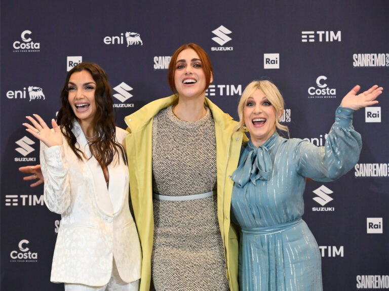 Sanremo 2025 - conferenza stampa terza serataterza