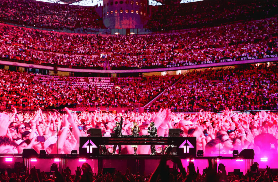 San Siro Dance: Gabry Ponte fa ballare 56mila persone San Siro Dance: Gabry Ponte fa ballare 56mila persone