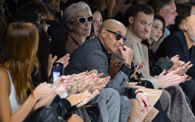 Mandatory Credit: Photo by Shutterstock (15506903h)
Meryl Streep and Stanley Tucci
Dolce & Gabbana show, Front Row, Spring Summer 2026, Milan Fashion Week, UK - 27 Sep 2025