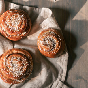Cinnamon rolls a colazione