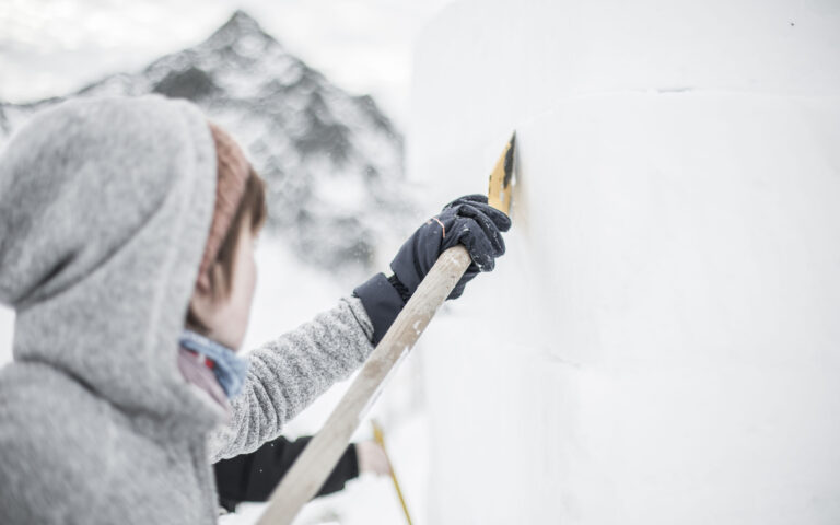 Schneeskulpturenwettbewerb Ice Games Ahrntal Valle Aurina © TV Schneeskulpturenwettbewerb Ice Games Ahrntal Valle Aurina © TV