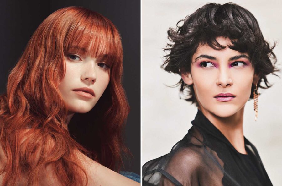 Capelli: il rosso e il nero