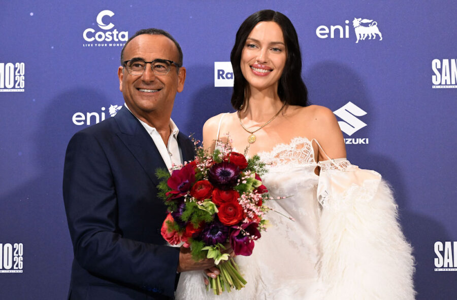 Sanremo 2026: la star della terza serata &egrave; Irina Shayk