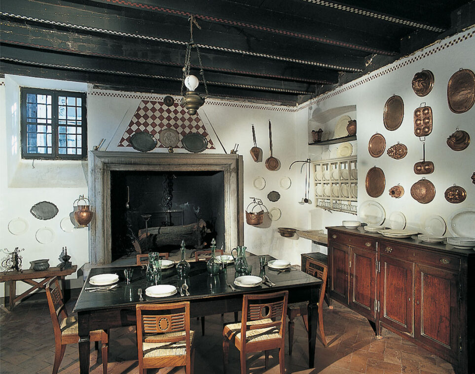 La cucina della Casa del Podest&agrave;