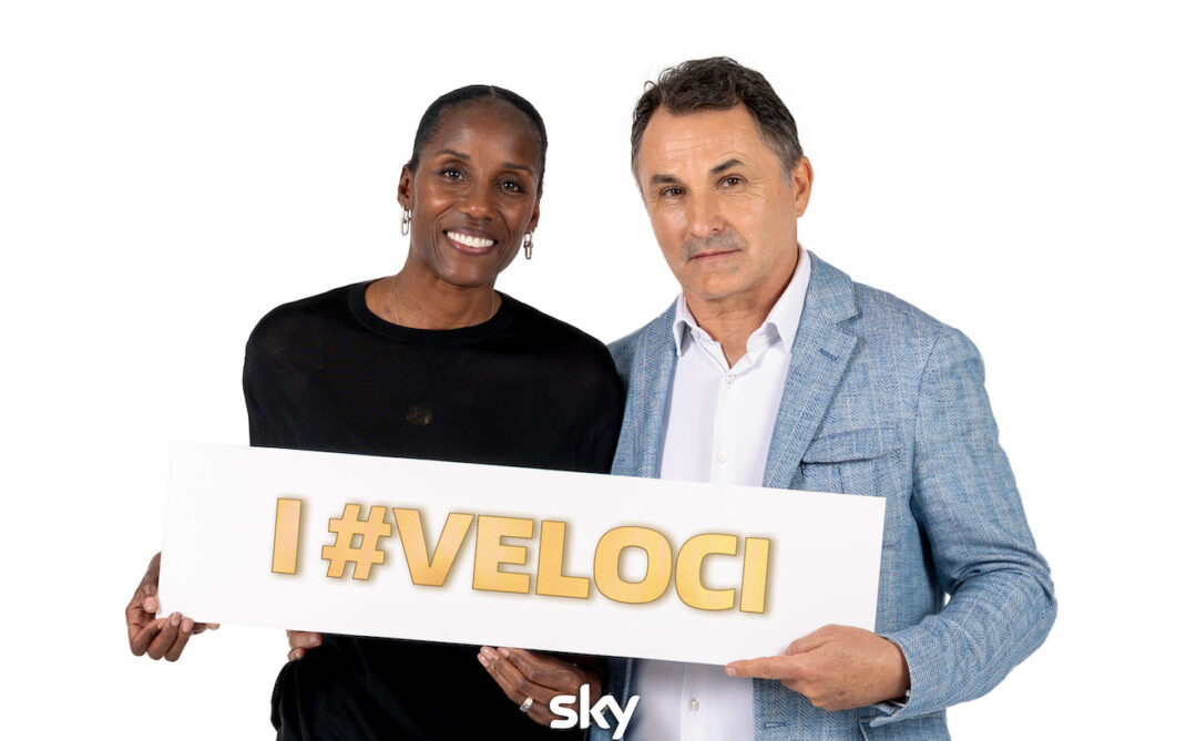 Fiona May e Patrick Stevens