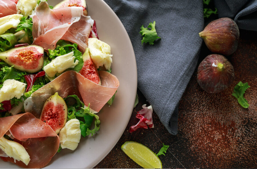 Insalata di fichi e bresaola