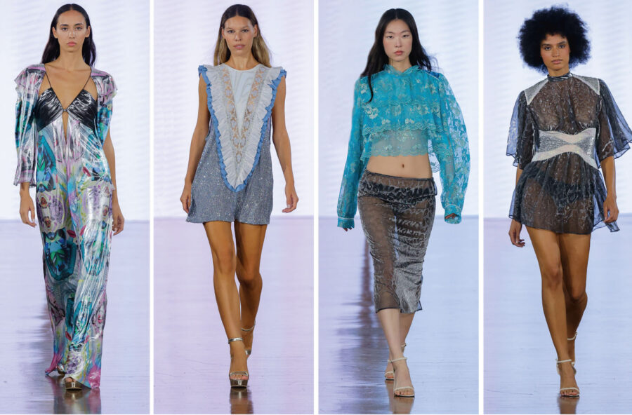 Milano Fashion Week P/E 2027: tra romanticismo e grinta pop-rock