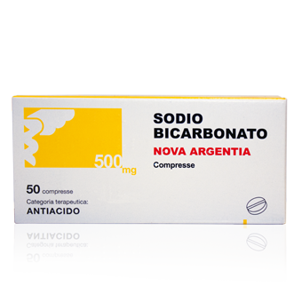 SODIO BICARB 50CPR 500MG