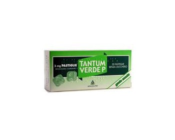 TANTUM VERDE P 20PASTL 3MG MEN