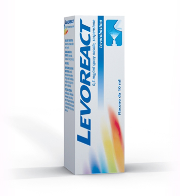 LEVOREACT SPRAY NAS 10ML 0,5MG