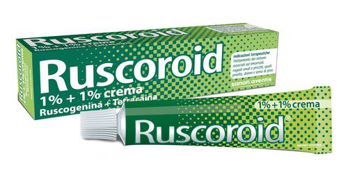 RUSCOROID CREMA RETT 40G 1%+1%