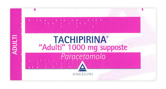 TACHIPIRINA AD 10SUPP 1000MG