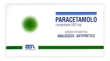 PARACETAMOLO ZETA 20CPR 500MG