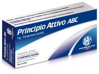 AMOXICILLINA ABC 12CPR SOL 1G