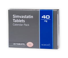 SIMVASTATINA ALM 28CPR RIV40MG