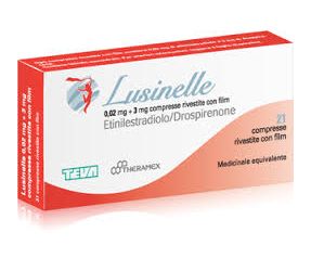 LUSINELLE 21CPR RIV 3MG+0,02MG