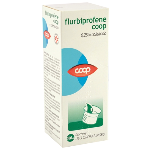 FLURBIPROFENE COOP COLLUT160ML