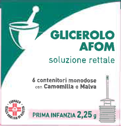 GLICEROLO AFOM 6CONT 2,25G