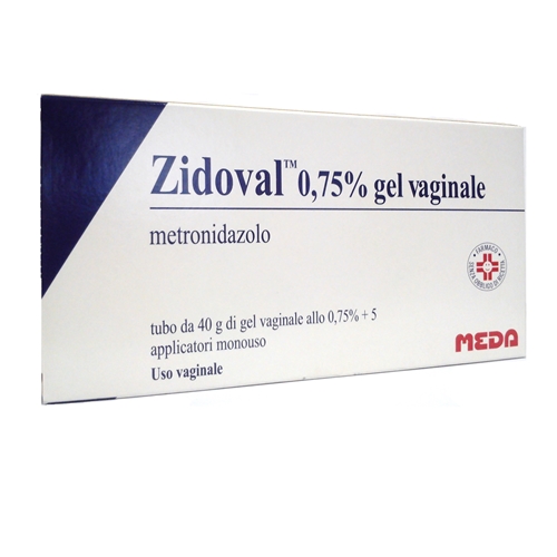 ZIDOVAL VAG GEL40G 7,5MG/G+5AP