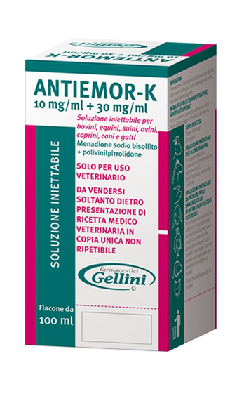 ANTIEMOR K IM IV FL 100ML
