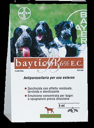 BAYTICOL 6% E.C. FL VETRO 5ML