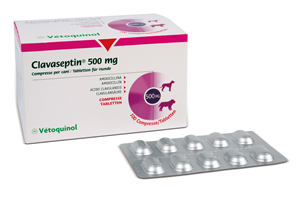 CLAVASEPTIN 100CPR 500MG