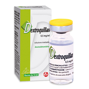 DEXTROQUILLAN INIET 10ML 0,5MG